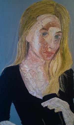 Portrait of Masha, an artist from Ukraine