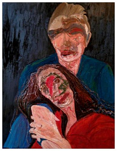 Portrait of Elizabeth Taylor & Richard Burton