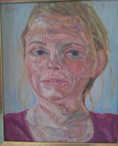 Portrait of my daughter, Kathryn-Jayne