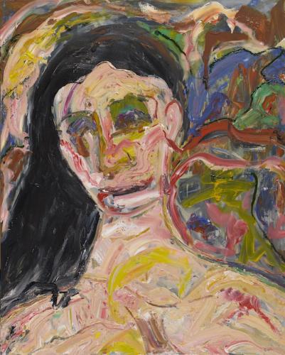 Woman Inside a Landscape